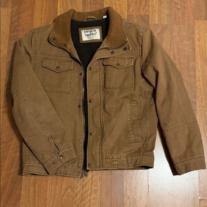 Levi's Men's Tan Military Jacket